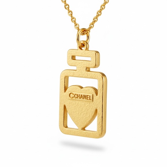 CHANEL Authentic Purple and Gold Pendant for Necklace - Picture 9 of 14